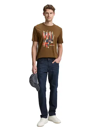 TOM TAILOR | T-Shirt | braun